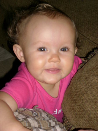 Kaylie the 1 yr old