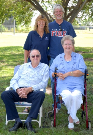 Myself, D.J. with my parents