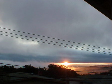 Sunrise over San Francisco Bay