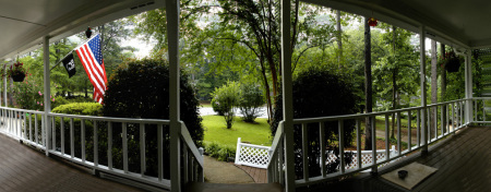Pano View from the porch.