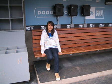 dodgers dug out