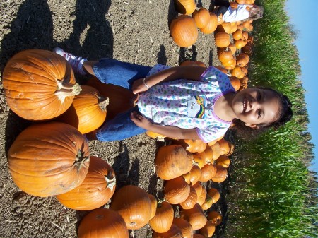 Ava at Pumpkin Patch