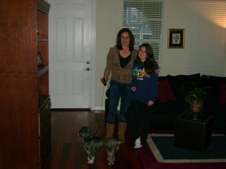 Me, Liliy and our dog