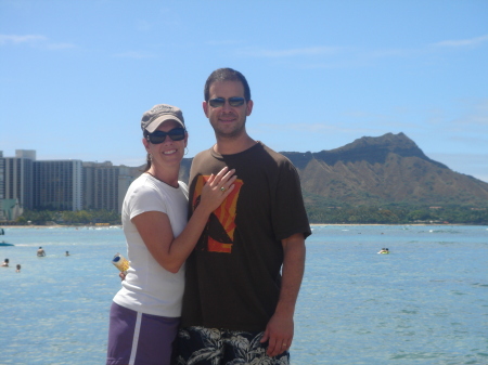 My Husband, Jim and I in Oahu Hawaii June 2008