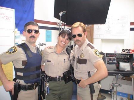 12-09-08 -Reno 911 filming at Carson Station