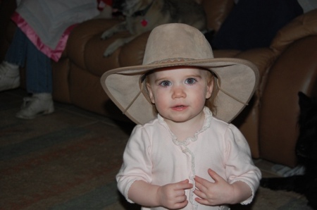 My little cowgirl!