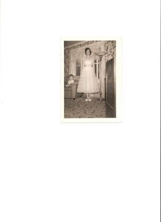 Eigth grade dance, Deans School 1954