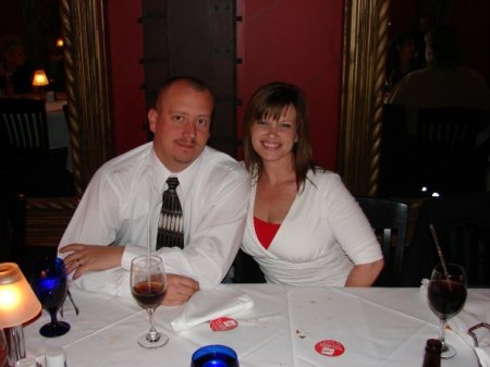 My husband and I- Dec.  2008