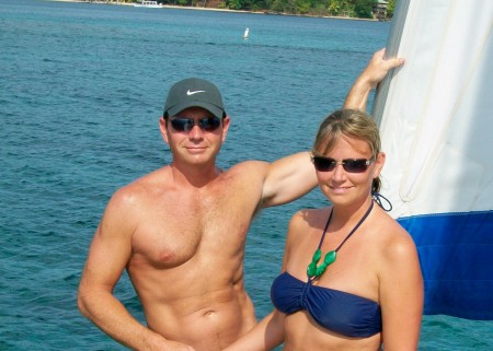 Chartered a sailboat in Honduras