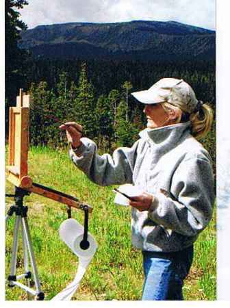 Plein air painting