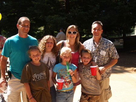 Sean Gardner, Erik, and kids