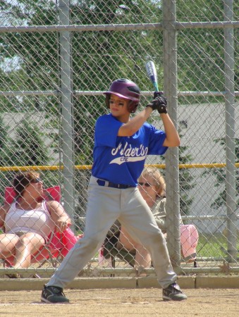 Tyler Playing Baseball