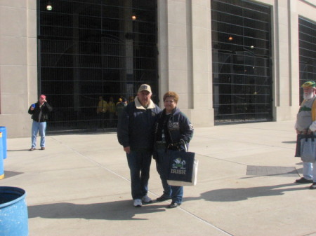 My parents at Notre Dame