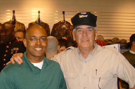 Me with R. Lee Ermey (May 2008)