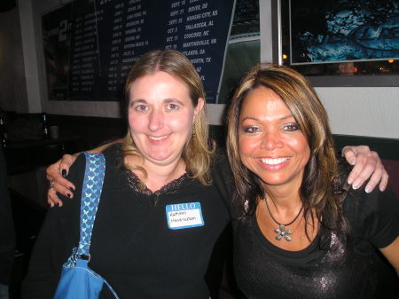 Missy and me at the 25th reunion