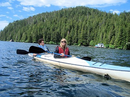 Kayaking in Alaska