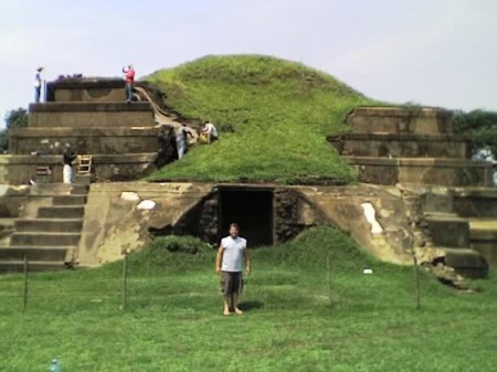 Mayan ruin in El Salvador