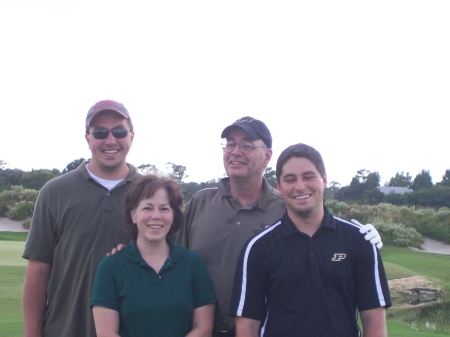 Family golf furlough 2009