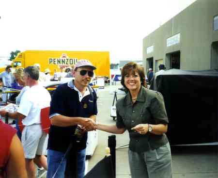 1998 in Gasoline Alley at Indy 500