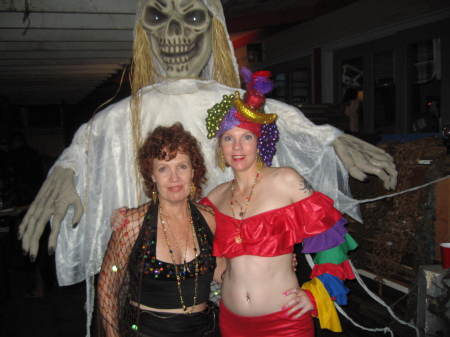 Chiara & me Halloween 2007