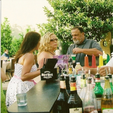 Greg talking to Tonja, May 2008