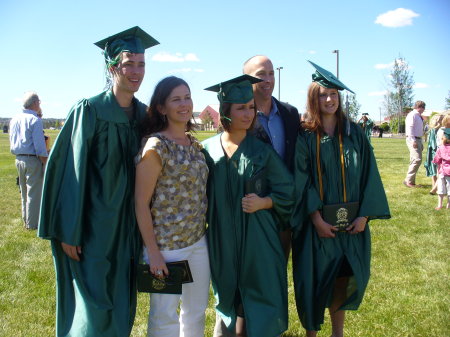Graduation, Alyssa, Cody and Lein