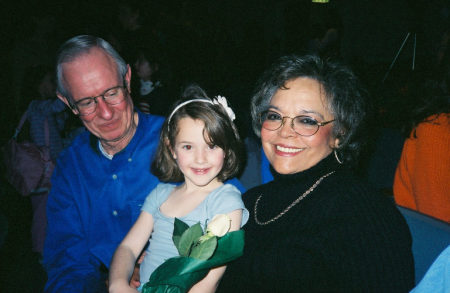 Katie with PeePaw and Granny Elsie