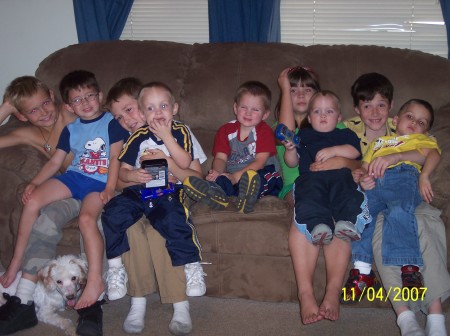 our 9 grandkids