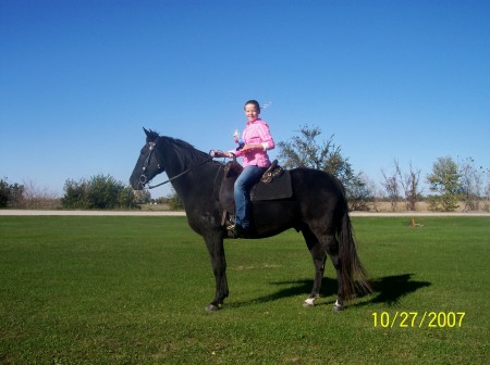 Blaire at Horse Show