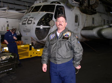 Taken aboard USS Kearsarge LHD3 in 2003