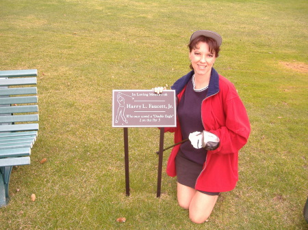 In memory of my dad Flying B golf course