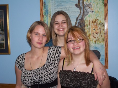 Erica, Skye and Amanda