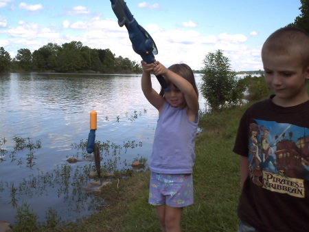 Rachel Fishing