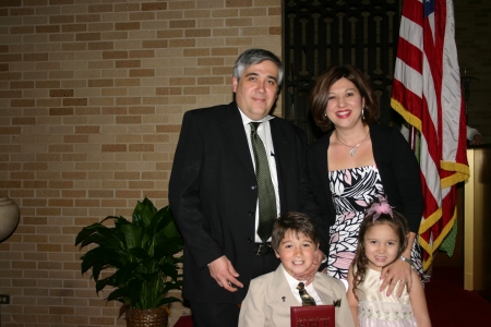 My Family at Joshuas 1st communion