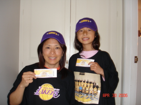 Playoff Tickets to the Laker Game with Bailey