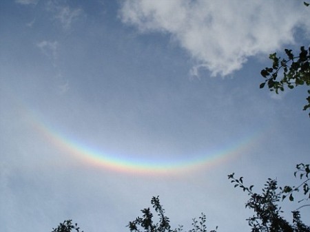 upside down rainbow