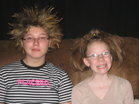 Crazy hair day the last week of school