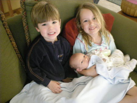 Kyle and Katie with Baby Justin