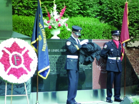 2007 Ky Fallen FF Memorial undraping