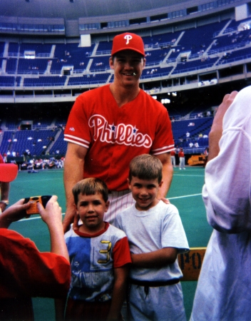 Eric & Matt w/ Scott Rolen (1999)