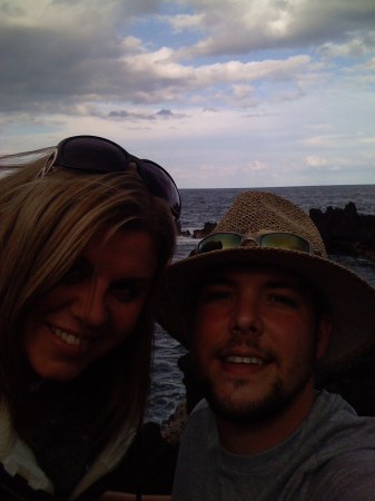 Cinzia & I in Hawaii