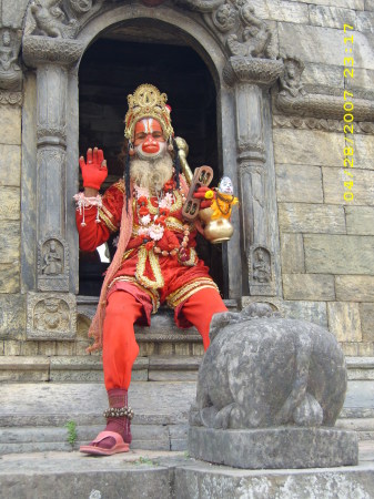 Hindu temple in Kathmandu