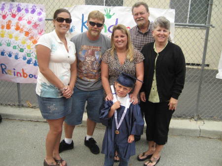 Grandson Bryce's Graduation from pre-school