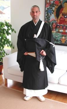 After my ordination as a Buddhist priest 2003