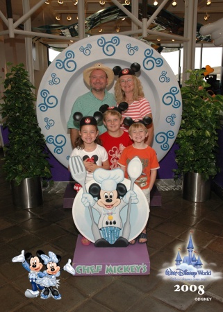 Chef Mickey's at Disney World--July 2008