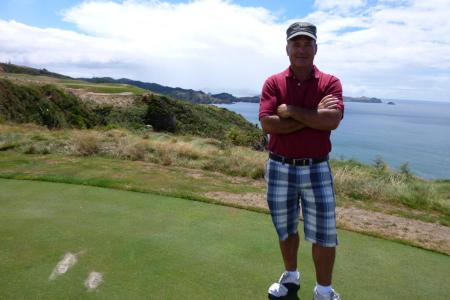 Gary On New Zealand Golf Trip