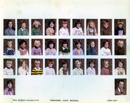 1976-1977 Hermosa View Sixth Grade