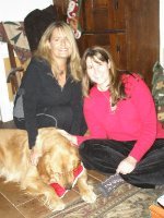 Kristen, Dyllon & I Christmas 2008
