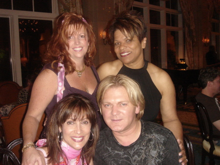 Salon Buddies Me, Jean, Linda and Mikeal