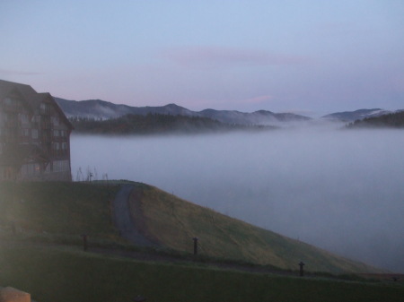 Morning Fog in God's Country